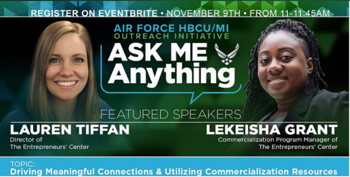 USAF HBCU/MI Ask Me Anything Event with Ms. Anissa Lumpkin & Guest