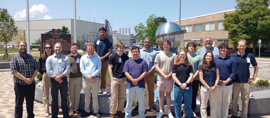 The Photonic Interfaces for Atom-based Quantum Processors team visited the NASA Glenn facility on July 8, 2026.