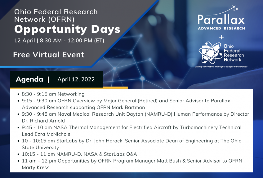 OFRN Opportunity Days Agenda